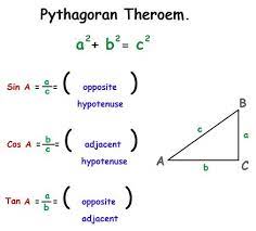 Formulas For Right Triangles Math