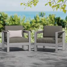 Aluminum Outdoor Club Lounge Chairs