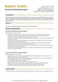 If you're reading real estate job descriptions, you might notice this is usually somewhere at the top of the list of duties and responsibilities. Commercial Real Estate Agent Resume Samples Qwikresume