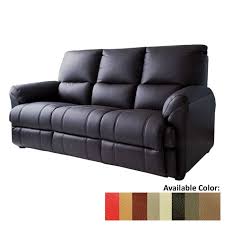 taylor faux leather 3 seater sofa