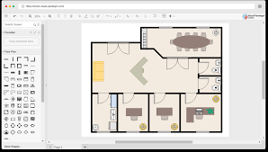 free work office floor plan template