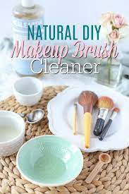 natural diy makeup brush cleaner a