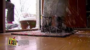 protect your floors from snow and salt