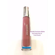 wardah exclusive matte lip cream no 13