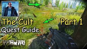 The Cult Part 1 Quest Guide Peacekeeper Escape From Tarkov - YouTube