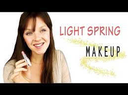 color ysis light spring makeup