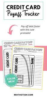 So, the $1,000 or $100,000 you spend today will be taken from what you earn in the days to come. Credit Card Debt Payoff Printable Credit Card Debt Payoff Credit Card Tracker Debt Payoff