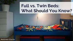 full vs twin beds what should you
