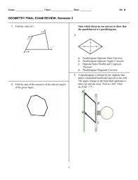 Honors geometry final test review. Geometry Final Exam Review Semester 2 Free Download Pdf