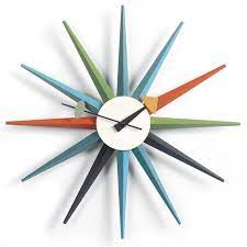 Vitra Sunburst Wall Clock Multi Buy