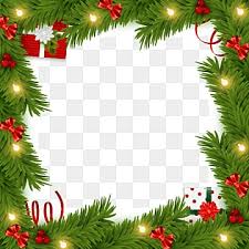 christmas frame png vector psd and