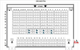 Orchestra Seating Chart Full Argyle Theatre At Babylon Village