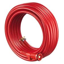 Fire Fighting Hoses Nozzles On