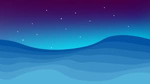simple ocean night blue wallpaper hd 4k 8k