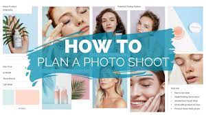 beauty photography planning workflow