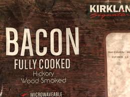 bacon hickory wood smoked fully