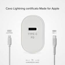 18w pd charger and type c lightning cable