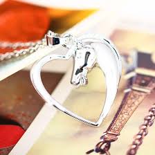 horse head alloy necklace whole