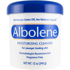 albolene moisturizing clnsr unscnt 12