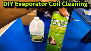 evaporator coil cleaning diy