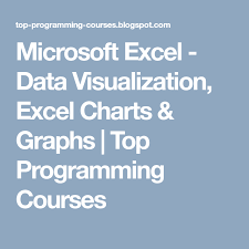 Microsoft Excel Data Visualization Excel Charts Graphs