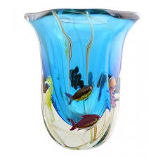 Handcrafted Venetian Vase Handmade By