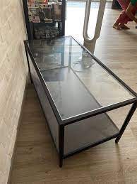 Glass Display Table Modified Ikea