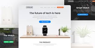 Product Landing Page Template Proland