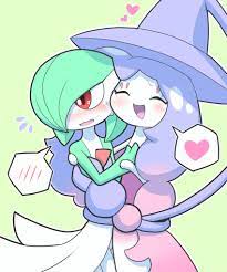 gardevoir and hatterene (pokemon) drawn by wadorigi | Danbooru