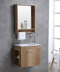 small bathroom cabinet with mirror