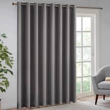 Sliding Door Curtains 8 3 X 7 Ft Grey