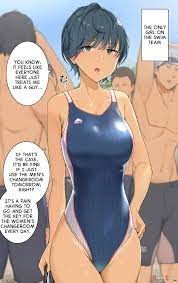 The Only Girl On The Swim Team (by Wakamatsu) 
