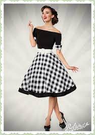 50er jahre petticoat kleid