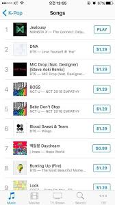 Info 2018 04 02 Itunes Charts U S 1 K Pop Songs