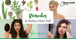 home remes to reduce hair fall