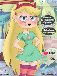 Star Butterfly Stripgame (Star VS. The Forces Of Evil) [GarlockArt] 