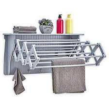It is very light when collapsed and folded and fits neatly into a small closet. Clothes Drying Rack Bed Bath Beyond