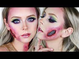 mermaid gore halloween makeup tutorial