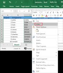 uppercase or lowercase in excel 2016