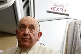 Pope Francis, returning from Canada, says retirement a 'normal option' -  The Washington Post