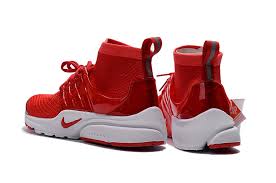 Mens Nike Air Presto Red Shoes