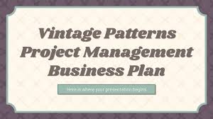ppt templates for project management