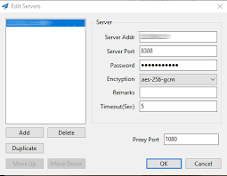 how to create a socks5 proxy server