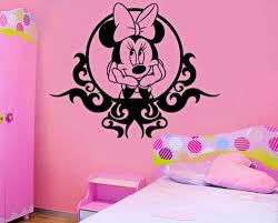 Minnie Mouse Mirror Kids Disney Wall