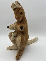 vine antique kangaroo joey stuffed