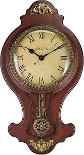 Decoz Pendulum Wall Clock With Antique
