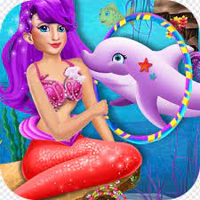 mermaid beauty salon makeover princess