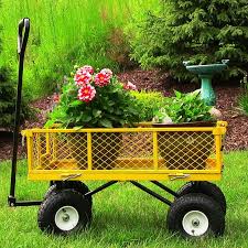 Outdoor Lawn Garden Wagon Utility Cart