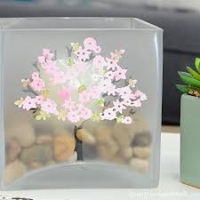 Large Glass Candle Holder For Spring