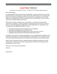 Best Social Services Cover Letter Examples Livecareer